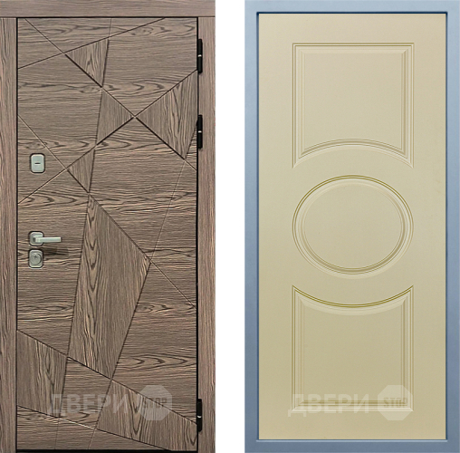 Входная металлическая Дверь Дива МД-97/2 Д-8 Шампань в Старой Купавне