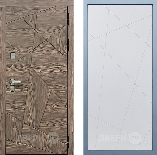 Входная металлическая Дверь Дива МД-97/2 Д-11 Белый в Старой Купавне