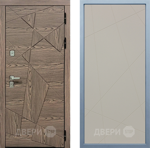 Входная металлическая Дверь Дива МД-97/2 Д-11 Шампань в Старой Купавне