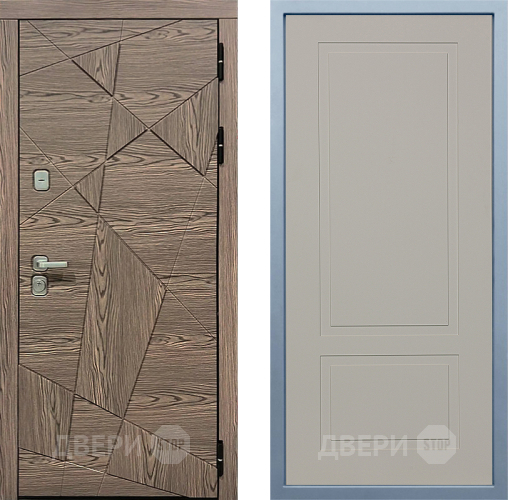 Входная металлическая Дверь Дива МД-97/2 Н-7 Шампань в Старой Купавне