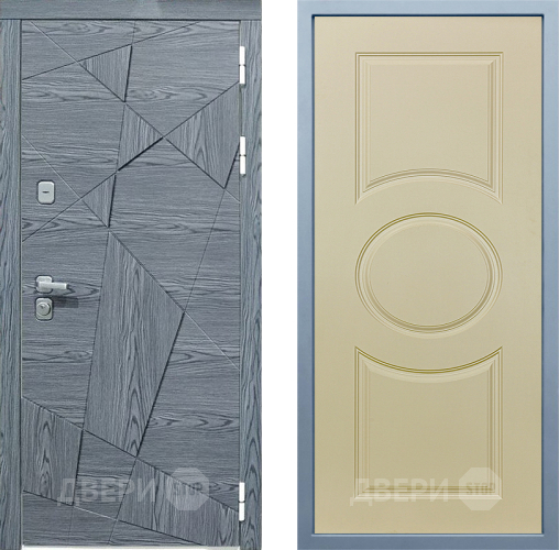 Входная металлическая Дверь Дива МД-97/3 Д-8 Шампань в Старой Купавне