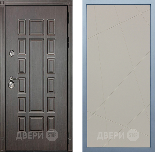 Входная металлическая Дверь Дива МД-38 Д-11 Шампань в Старой Купавне