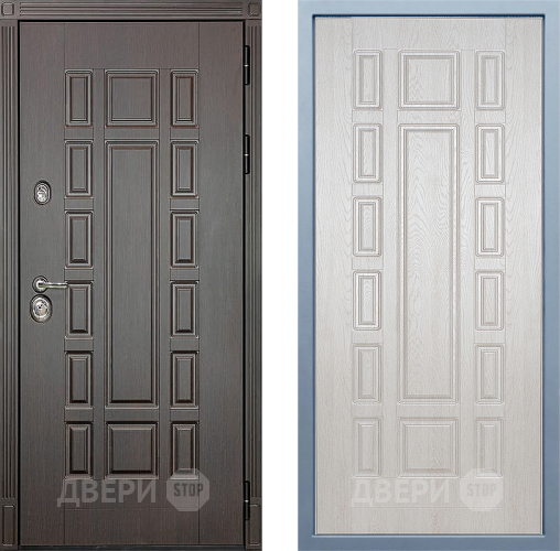 Входная металлическая Дверь Дива МД-38 М-2 Дуб филадельфия крем в Старой Купавне