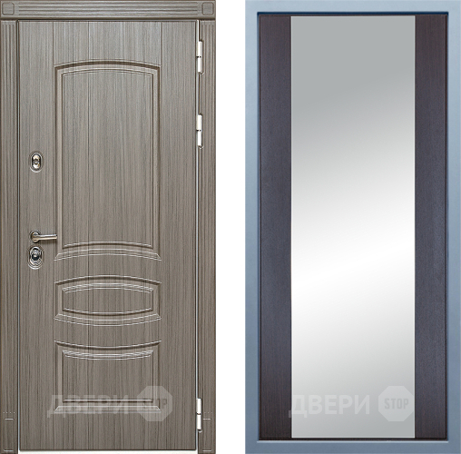 Входная металлическая Дверь Дива МД-42 Д-15 Зеркало Венге в Старой Купавне