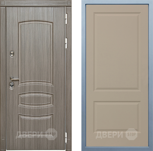 Входная металлическая Дверь Дива МД-42 Д-7 Шампань в Старой Купавне