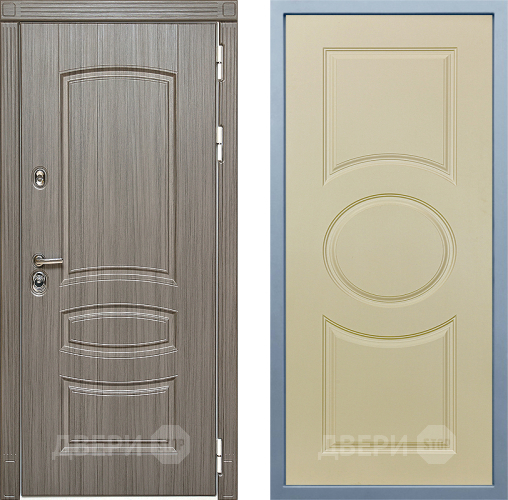 Входная металлическая Дверь Дива МД-42 Д-8 Шампань в Старой Купавне