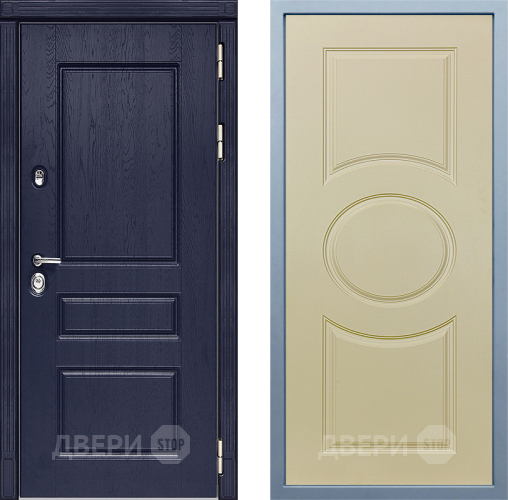 Входная металлическая Дверь Дива МД-45 Д-8 Шампань в Старой Купавне