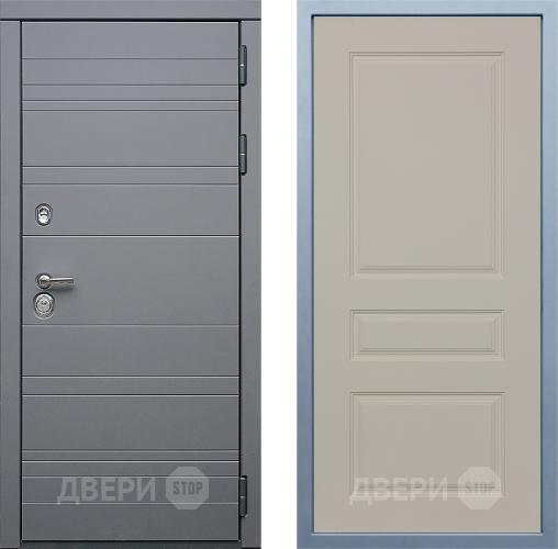 Входная металлическая Дверь Дива МД-39 Д-13 Шампань в Старой Купавне