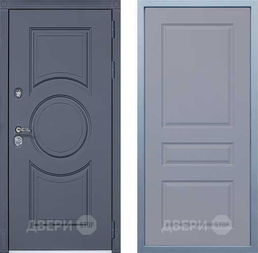 Входная металлическая Дверь Дива МХ-30 STR Д-13 Силк Маус в Старой Купавне