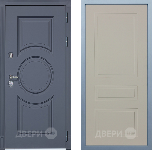 Входная металлическая Дверь Дива МХ-30 STR Н-7 Шампань в Старой Купавне