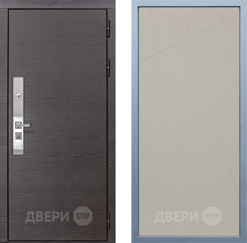 Входная металлическая Дверь Дива МХ-39 STR Д-11 Шампань в Старой Купавне