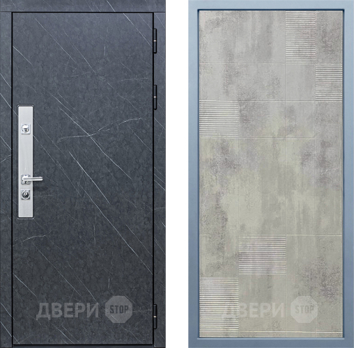 Входная металлическая Дверь Дива МХ-26 STR Д-4 Бетон темный в Старой Купавне