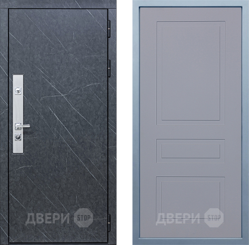 Входная металлическая Дверь Дива МХ-26 STR Н-13 Силк Маус в Старой Купавне