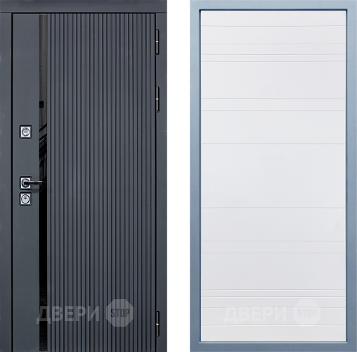 Входная металлическая Дверь Дива МХ-46 STR Д-5 Белый в Старой Купавне