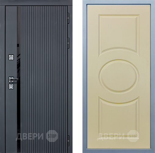 Входная металлическая Дверь Дива МХ-46 STR Д-8 Шампань в Старой Купавне