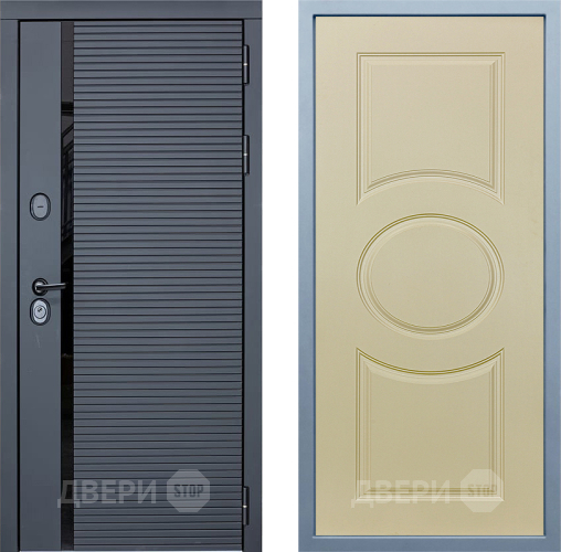 Входная металлическая Дверь Дива МХ-45 STR Д-8 Шампань в Старой Купавне