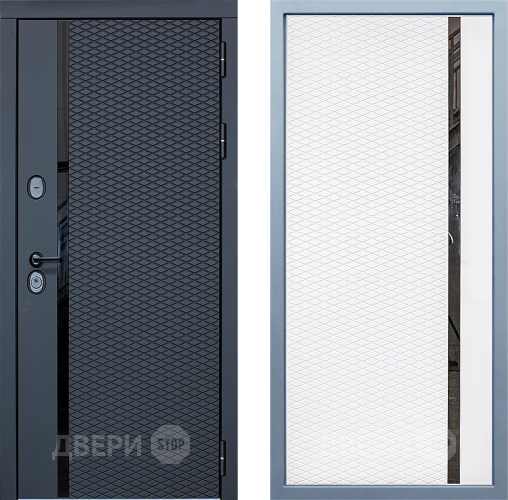 Входная металлическая Дверь Дива МХ-47 STR МХ-47 Белый матовый в Старой Купавне