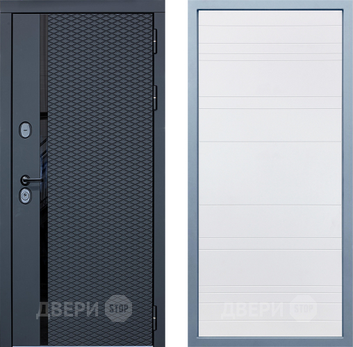 Входная металлическая Дверь Дива МХ-47 STR Д-5 Белый в Старой Купавне