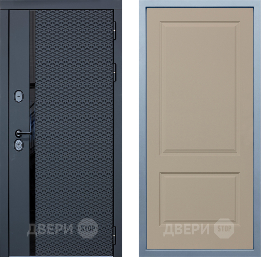 Входная металлическая Дверь Дива МХ-47 STR Д-7 Шампань в Старой Купавне