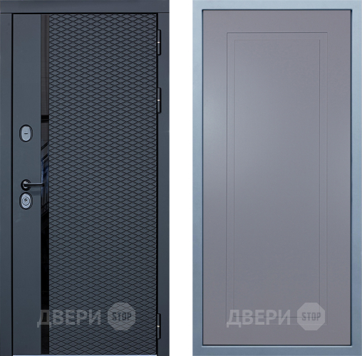 Входная металлическая Дверь Дива МХ-47 STR Н-10 Силк Маус в Старой Купавне