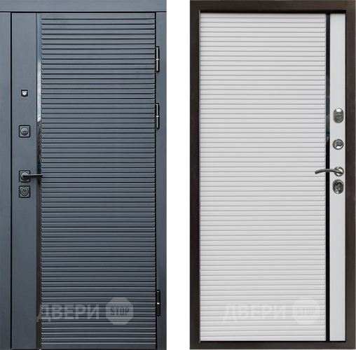 Входная металлическая Дверь Престиж Черная Линия Porte Белый в Старой Купавне