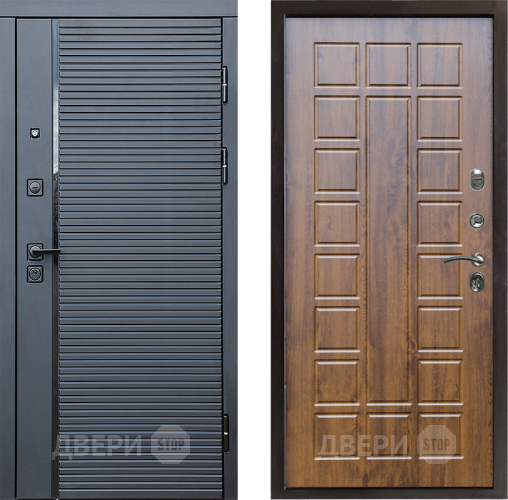 Входная металлическая Дверь Престиж Черная Линия Престиж Дуб в Старой Купавне