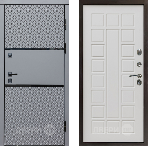 Входная металлическая Дверь Престиж Ромб Престиж Бежевый мат в Старой Купавне