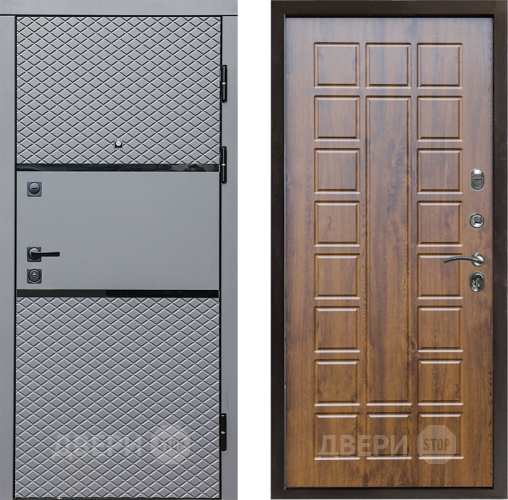Входная металлическая Дверь Престиж Ромб Престиж Дуб в Старой Купавне