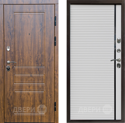 Входная металлическая Дверь Престиж Классика Дуб Porte Белый в Старой Купавне