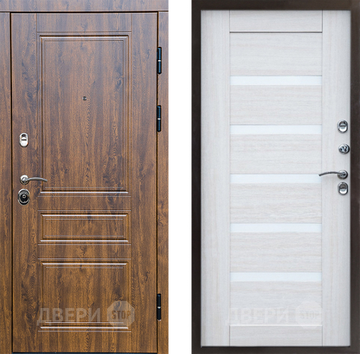 Дверь Престиж Классика Дуб Царга Лиственница белая в Старой Купавне