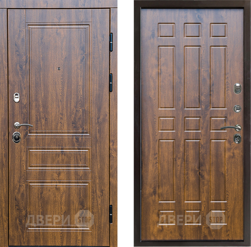 Входная металлическая Дверь Престиж Классика Дуб Спарта Дуб в Старой Купавне