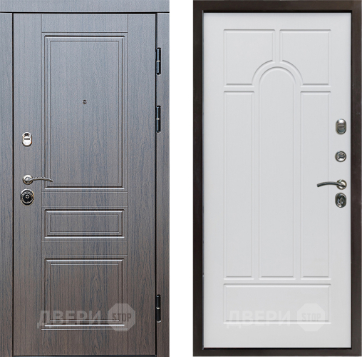 Дверь Престиж Классика Венге Арка Белое дерево в Старой Купавне