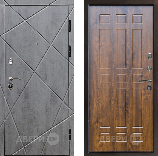 Входная металлическая Дверь Престиж Лучи Спарта Дуб в Старой Купавне