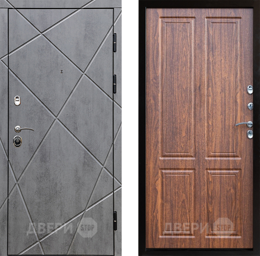 Входная металлическая Дверь Престиж Лучи Премиум Орех светлый в Старой Купавне