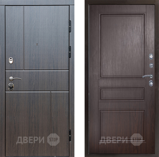 Входная металлическая Дверь Престиж Горизонт Венге Классика Венге в Старой Купавне