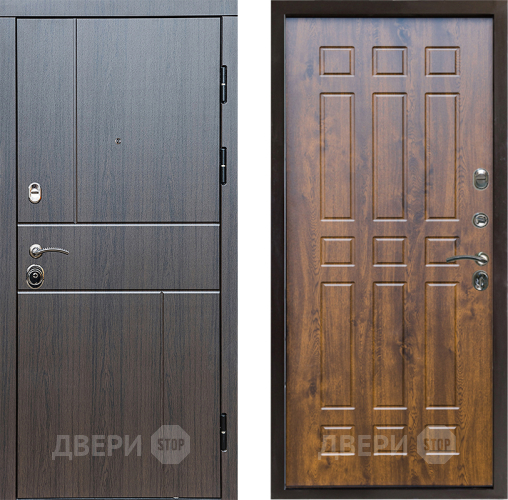 Входная металлическая Дверь Престиж Горизонт Венге Спарта Дуб в Старой Купавне