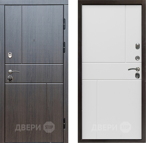 Входная металлическая Дверь Престиж Горизонт Венге Горизонт Бетон белый в Старой Купавне