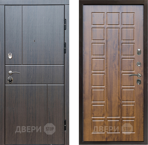 Входная металлическая Дверь Престиж Горизонт Венге Престиж Дуб в Старой Купавне