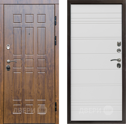 Входная металлическая Дверь Престиж Стандарт Line Белый в Старой Купавне