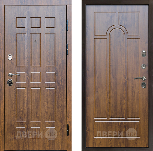 Входная металлическая Дверь Престиж Стандарт Арка Дуб в Старой Купавне