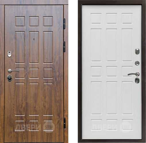 Входная металлическая Дверь Престиж Стандарт Спарта Белое дерево в Старой Купавне