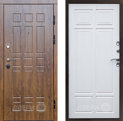 Входная металлическая Дверь Престиж Стандарт Премиум Лиственница белая в Старой Купавне