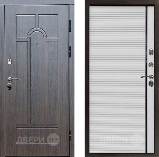 Входная металлическая Дверь Престиж Арка Porte Белый в Старой Купавне