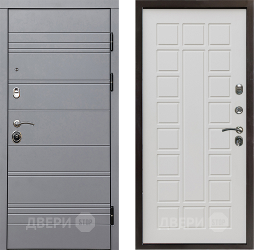 Входная металлическая Дверь Престиж Линия Грэй Престиж Бежевый мат в Старой Купавне