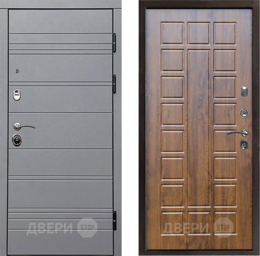 Входная металлическая Дверь Престиж Линия Грэй Престиж Дуб в Старой Купавне
