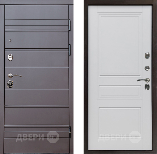 Дверь Престиж Линия Браун Классика Белый матовый в Старой Купавне