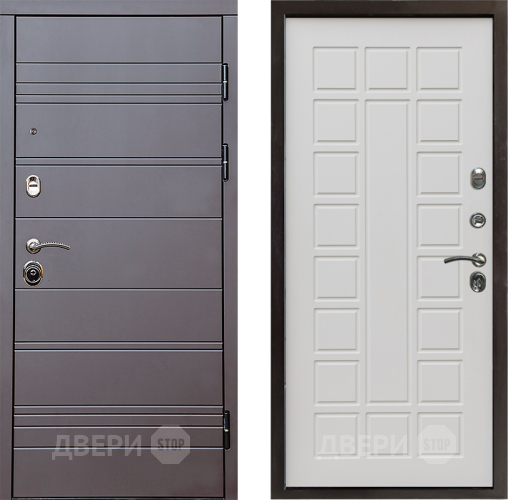 Входная металлическая Дверь Престиж Линия Браун Престиж Бежевый мат в Старой Купавне