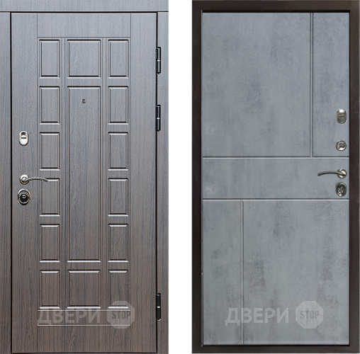 Входная металлическая Дверь Престиж Престиж Горизонт Бетон темный в Старой Купавне