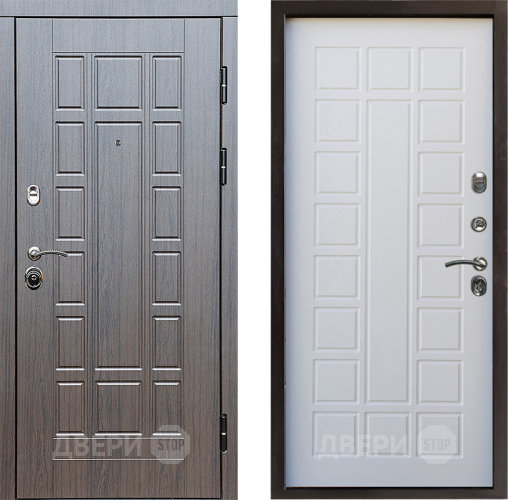 Входная металлическая Дверь Престиж Престиж Престиж Белое дерево в Старой Купавне