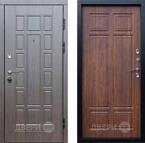 Входная металлическая Дверь Престиж Престиж Премиум Орех темный в Старой Купавне
